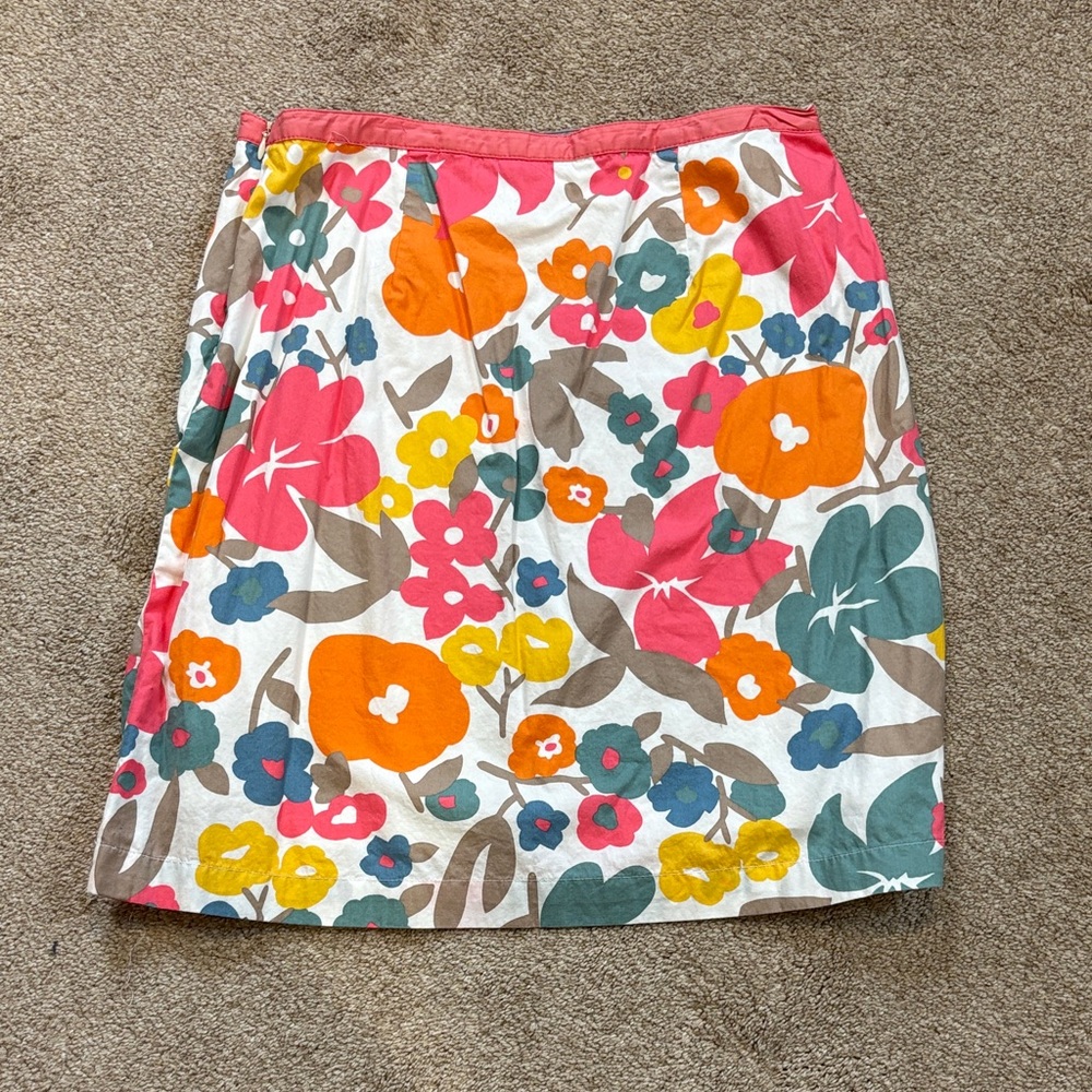 Boden A-Line Skirt - Multicolor Floral